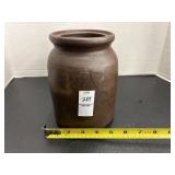 Pottery Crock/Urn 7in h