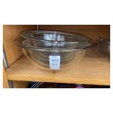 Pyrex nesting mixing bowls (4)