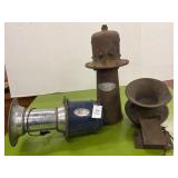 Antique Ah Ooo Ga Horn, signal siren and horn