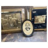 3 Vintage framed pictures