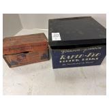 Vintage Tin + Pulmosan Respirator