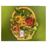 Plaster cast wall hanging