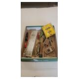 Assorted fishing supplies