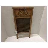 Vintage laundry hand washboard
