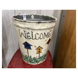Antique hand painted sugar Keeler