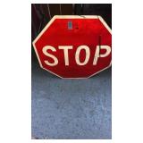 Metal STOP sign 24 x 24 inches