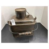 Vintage Miners Meal Bucket + cup
