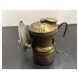 Vintage carbide miners lamp