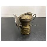 Vintage carbide miners lamp