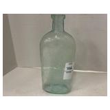 Lydia E Pinkhamï¿½s aqua glass bottle