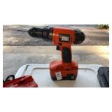 Black & Decker Drill with Extra Battery and