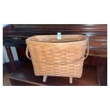 Longaberger Basket - cradle - rectangular with