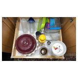 Snoopy Bowls, Tupperware Cups and Casserole Dish