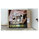 Salt Plate for Cooking and Serving NIB