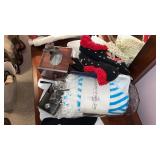 Stained Glass Tissue Box, Flask, Non Slip Socks,