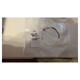 6 inch gold flat herringbone bracelet