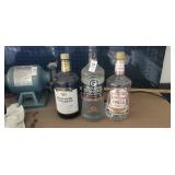 3 bottles, only 1 unopened