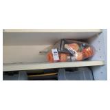 Orange light bulbs, and toolkit