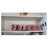 12 plastic horse rocks cups