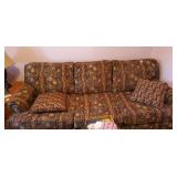 7 ft sleeper couch Napa valley merlot