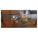 Candle holder, and potpourri holder