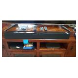 Klipsch sound bar, and subwoofer