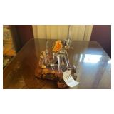 Glass elephants - figures