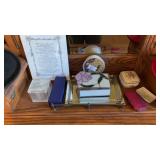 Lot of Jewelry Boxes, Trinkets and More