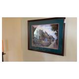 Framed art print - signed - Thelma Leaney Butler-