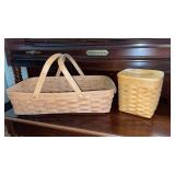 Longaberger Baskets - large rectangular with