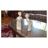 2 Lladro Porcelain Figurines