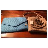 Shoulder handbag and Myamore travel jewelry