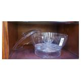 Multiple compartment spinning bowl