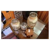 Coasters and Decorative Jars