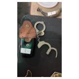 Vintage Handcuffs w Keys and Case