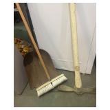 Shovel, broom & axe