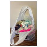 Bag Full of Barbie Accessories and Clothing