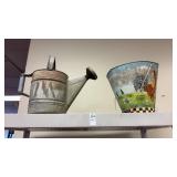 Rooster Ash Bucket and Watering Can