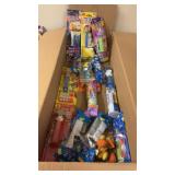 Tray Lot of Assorted Pez Dispensers