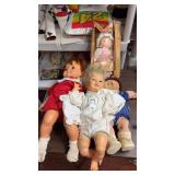 Lot of Assorted Dolls, Knickerbocker Carrie