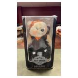 Harley Davidson Plush Bear In Box