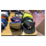 Lot of Vintage Hats Advertising Name Brand and