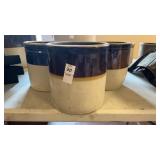 3 Crocks 1gal