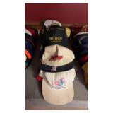 Lot of Vintage Hats Advertising Name Brand and