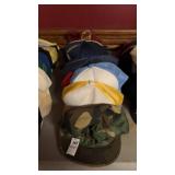 Lot of Vintage Hats Advertising Name Brand and