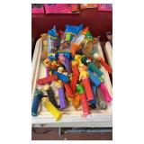 Assorted Pez Dispensers