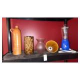 Lot of Vases Betty Crocker Blender