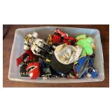 Tote of Power Ranger Toys