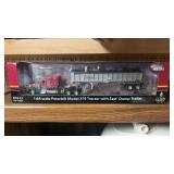 Die Cast Metal Peterbilt 1:64 Scale Truck Trailer