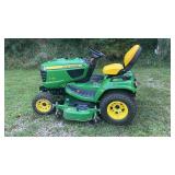John Deere X738 Riding Mower W 54 Inch Mowing